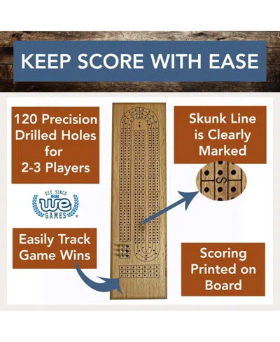 We Games Classic Cribbage Set