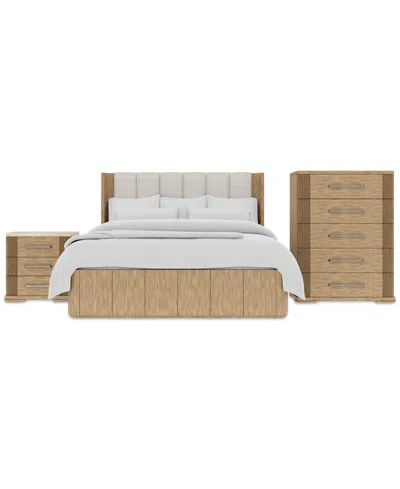 Macy's Frandlyn 3-pc. Queen Bedroom Set (bed, Chest & Stone Top Nightstand)