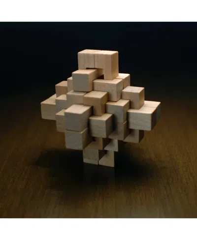 We Games Wooden Geometric Puzzle