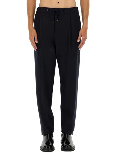 Giorgio Armani Trousers Featuring Elastic Waistband And Pockets