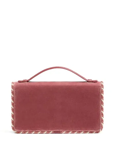 Valentino Braided Edge Leather Handbag