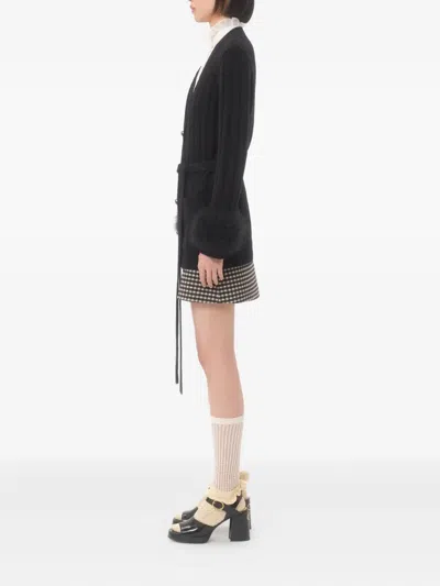 Valentino V-neck Long-sleeved Sweater