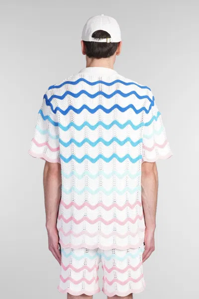 Casablanca Shirt In White Cotton In White