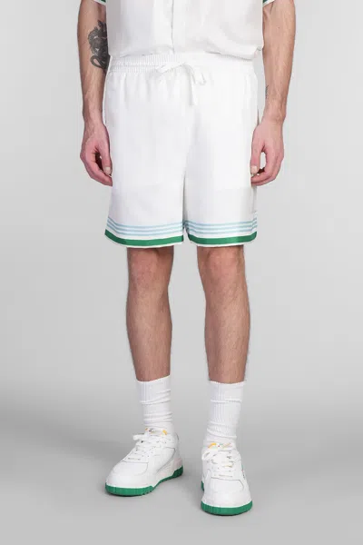 Casablanca Le Jeu Colore Silk Shorts