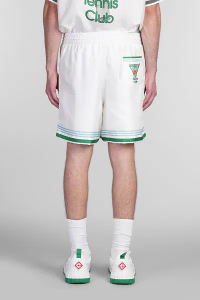 Casablanca Le Jeu Colore Silk Shorts