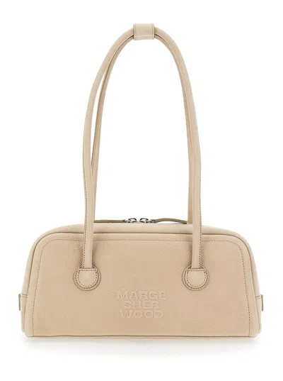 Margesherwood Top-handle Leather Tote Bag In Neutral