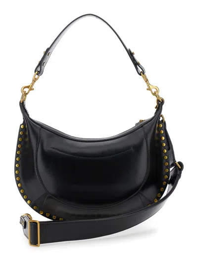 Isabel Marant Naoko Leather Shoulder Bag In Animal Print