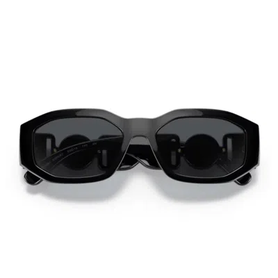 Versace Nylon Sunglasses In Black