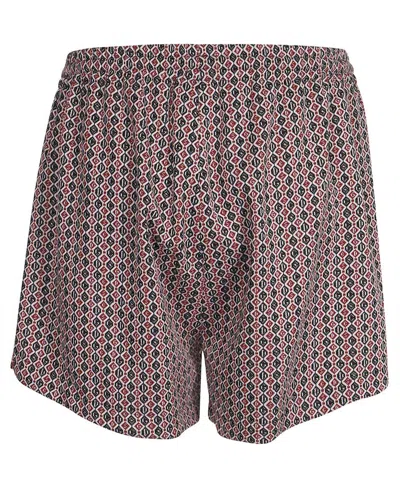 Gcds Bermuda Shorts With All-over Logo In Multi