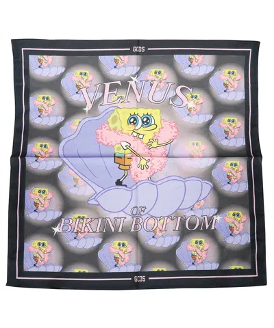 Gcds Cotton Scarf With Print