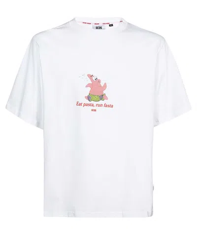 Gcds Cotton T-shirt In White