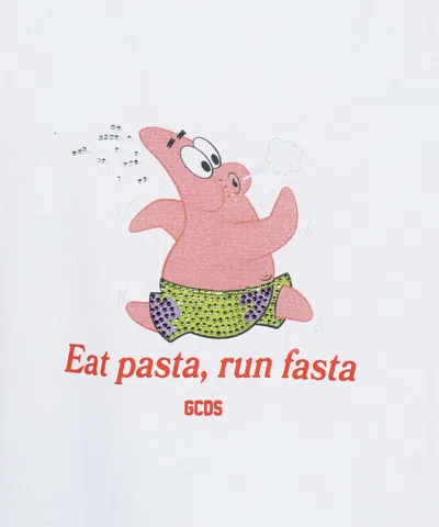 Gcds Cotton T-shirt In White