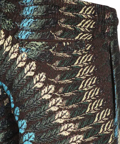 Marcelo Burlon County Of Milan Knitted Bermuda Shorts In Multi