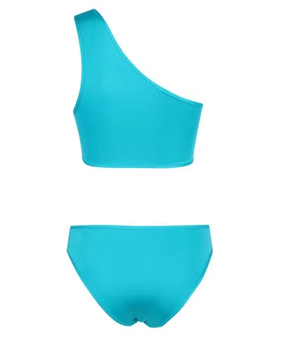 Balmain Bandeau Bra Bikini In Blue