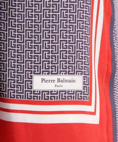 Balmain Print Blouse