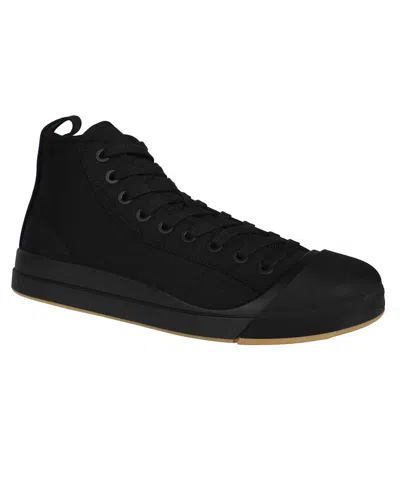Bottega Veneta Vulcan High Top Sneaker In Black