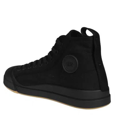 Bottega Veneta Vulcan High Top Sneaker In Black