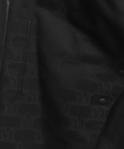Max Mara Cape With Jacquard Logo