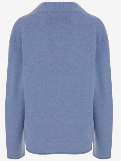 Guest In Residence Cashmere Cardigan In Blue