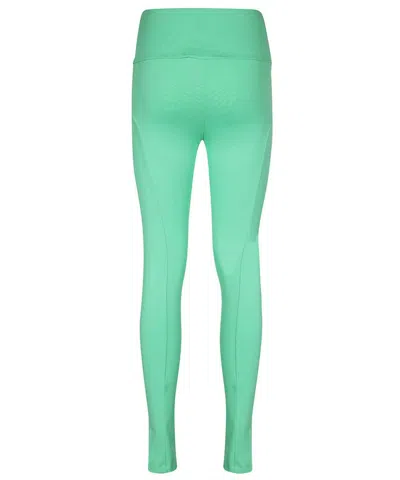 Msgm High-waist Leggings In Green