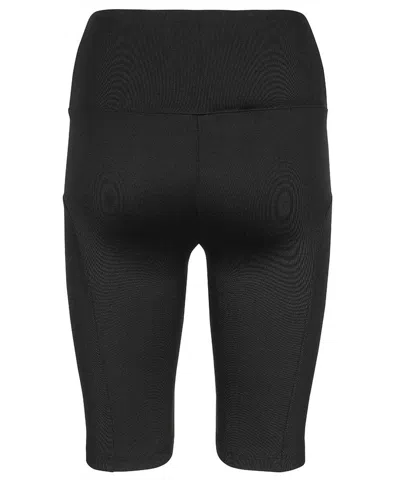 Msgm Logo Print Shorts In Black
