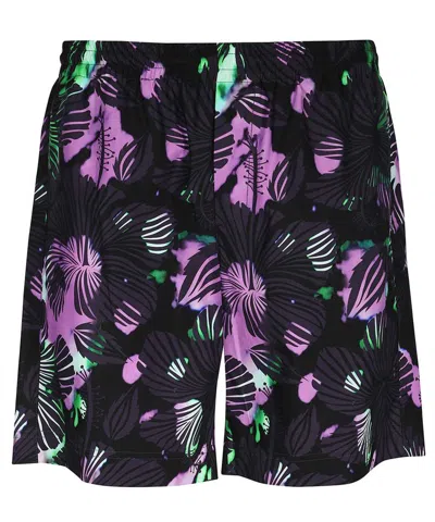 Msgm Cotton Bermuda Shorts In Black