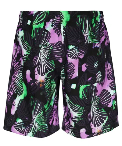 Msgm Cotton Bermuda Shorts In Black