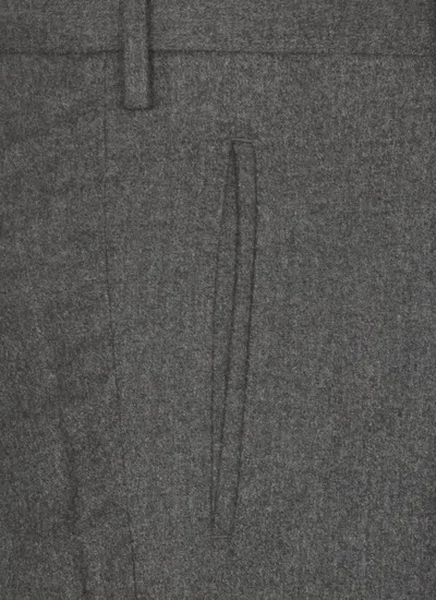 Incotex Wool Pants In Gray