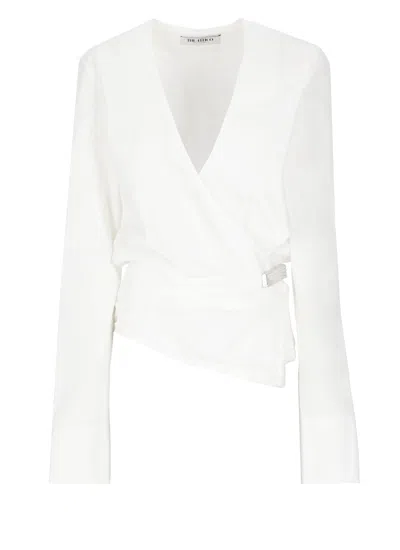 Attico Cotton Blouse In White