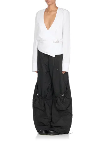 Attico Cotton Blouse In White