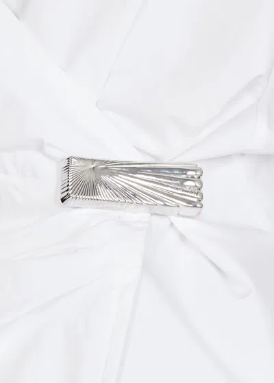 Attico Cotton Blouse In White
