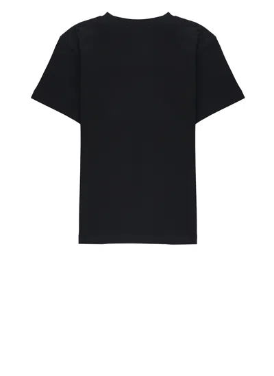 Stella Mccartney T-shirt With Logo In Black