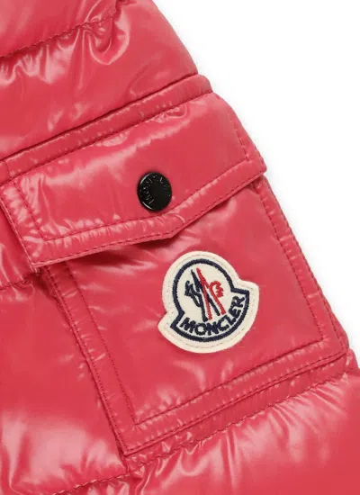 Moncler Bady Down Jacket In Red