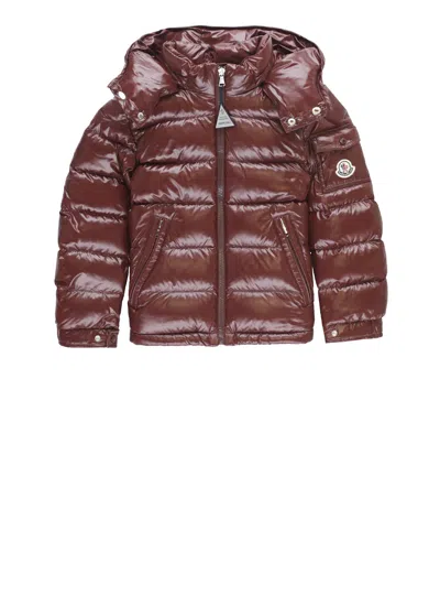 Moncler Maya Down Jacket In Brown