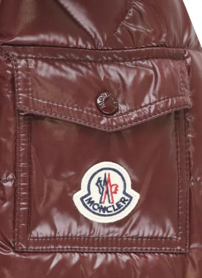 Moncler Maya Down Jacket In Brown
