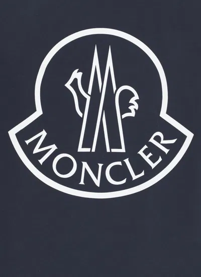 Moncler Kids Ss T-shirt In Black