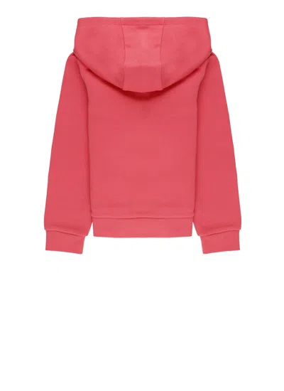 Moncler Loged Hoodie In Pink