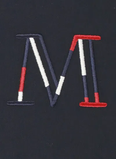 Moncler Ensemble De Survêtement En Coton À Logo Brodé In Black