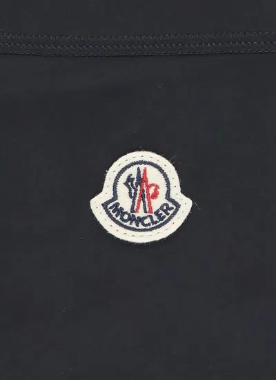 Moncler Leggings With Logo In Black