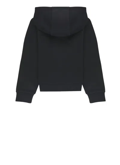 Moncler Loged Hoodie In Black