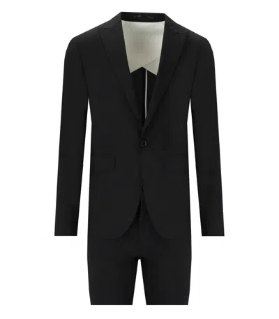 Dsquared2 Single-breasted Two-piece Tailored Suit In Black