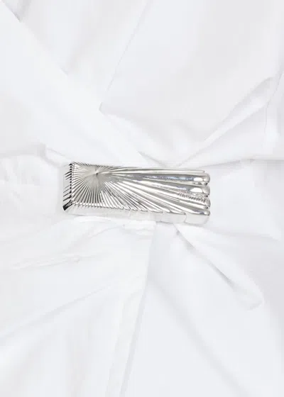 Attico Cotton Blouse In White