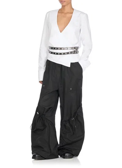 Attico Cotton Blouse In White