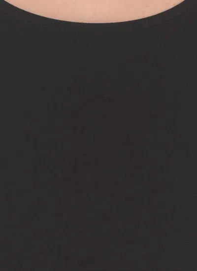 Wolford Black Black Scoop Neck Bodysuit