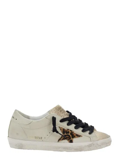 Golden Goose Super Star Sneakers In Neutral