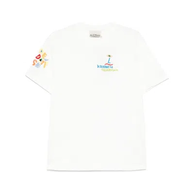 Alemais Embroidered T-shirt In White