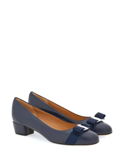 Ferragamo Salvatore  With Heel In Blue