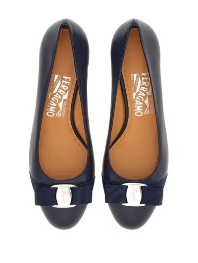 Ferragamo Salvatore  With Heel In Blue
