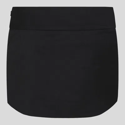 Diesel O-dixy Wool Blend Mini Skirt