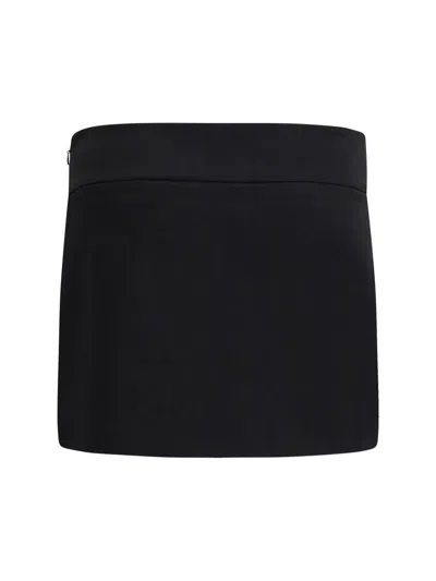 Diesel O-dixy Wool Blend Mini Skirt